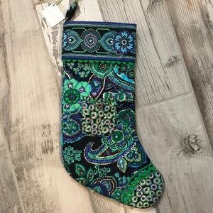 NWT Vera Bradley Christmas Stocking
